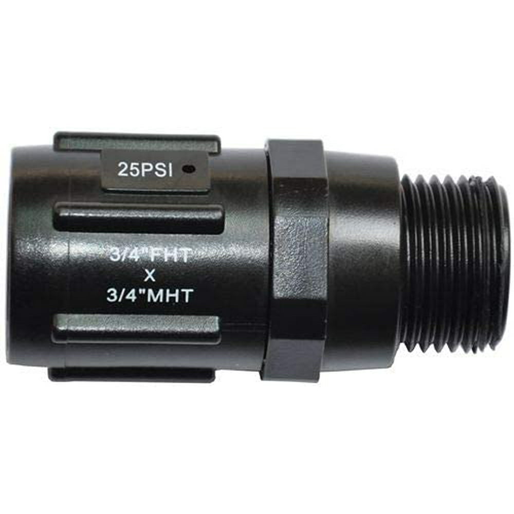 Drip System Pressure Regulator 3/4 Inch - 25PSI Pressure Regulator, Drip Irrigation Water Distributing
