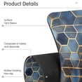 thumbnail image 4 of Yayeee Faucet Mat for Kitchen Sink 14.7" Diatomite Long Splash Guard Pad, Elegant Hexagon Pattern, 4 of 7