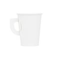 thumbnail image 2 of Restaurantware-Restpresso 9 Ounce Coffee Cups With Handle, 100 Single Wall Coffee Cups - Greaseproof, Disposable, White Paper Hot Cups, Rolled Rim, For Hot And Cold Beverages, 2 of 10