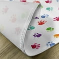 thumbnail image 5 of Ambesonne Colorful Place Mats Set of 4, Animal Footprints, Standard Size, Multicolor, 5 of 6