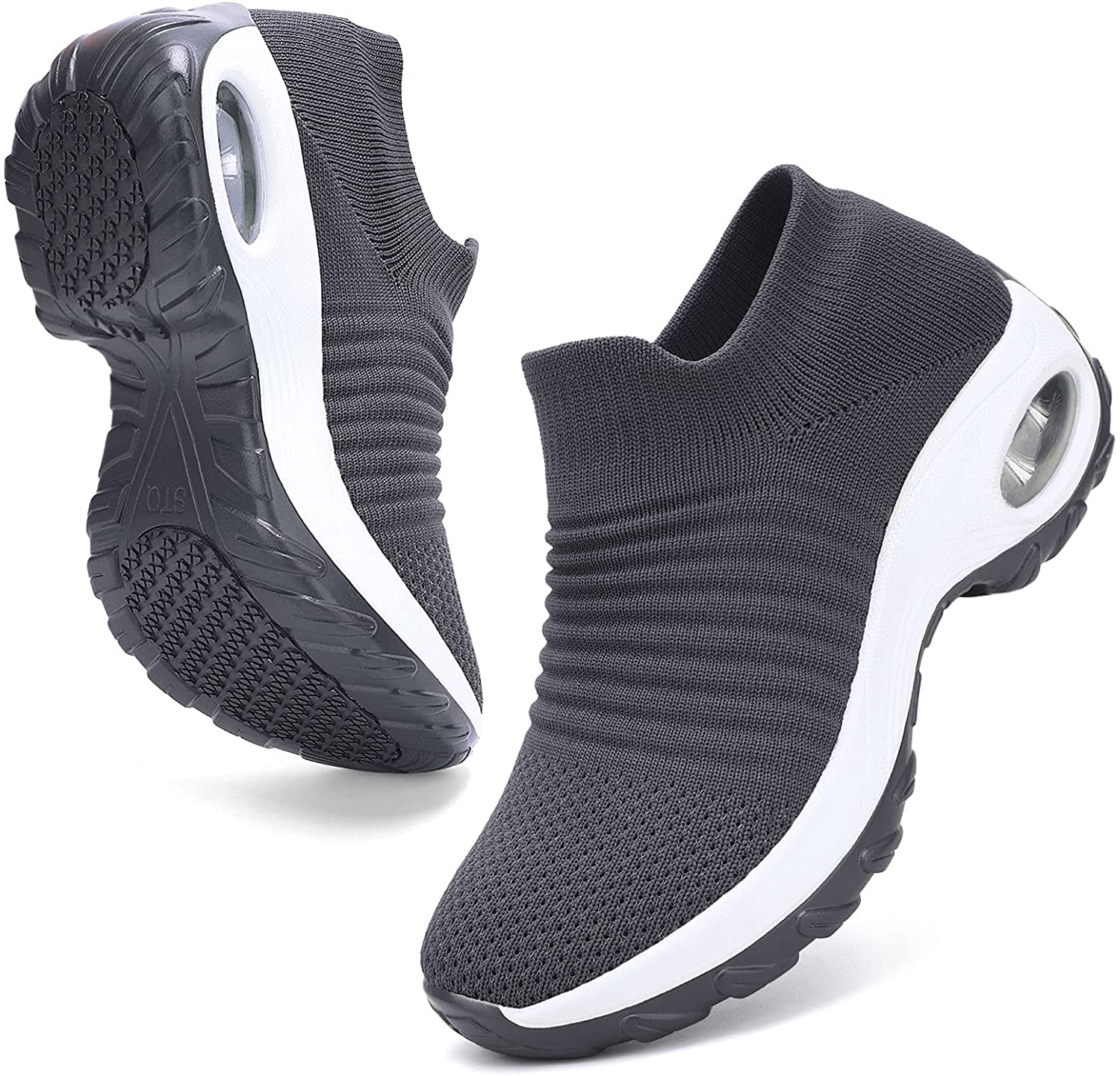 HKR Women's Walking Shoes Arch Support 