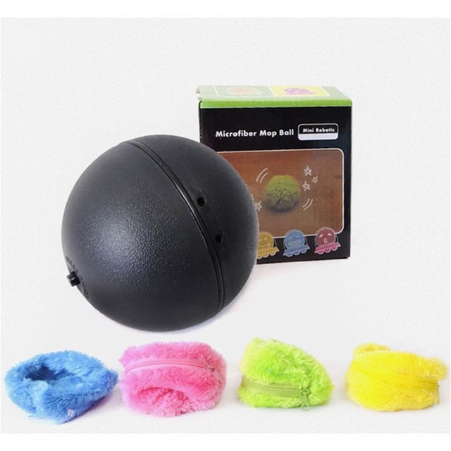 Pelota rodante automática para gatos - Juego de juguetes interactivos para perros grandes y pequeños con movimiento automático, ideal para perros masticadores agresivos.