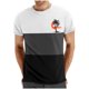 thumbnail image 1 of Mens Casual Pantalones Cortos Cuello Redondo Patchwork Impresión Suéter Blusa de Fitness, Camisetas para Hombre, 1 of 4