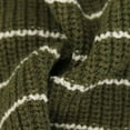 thumbnail image 3 of YLSDY Men's Stripe Cardigan Sweaters Buttons Down Long Sleeve V-Neck Cardigans Slim Fit Casual Ribbed Knitted Sweater Army Green XL, 3 of 7