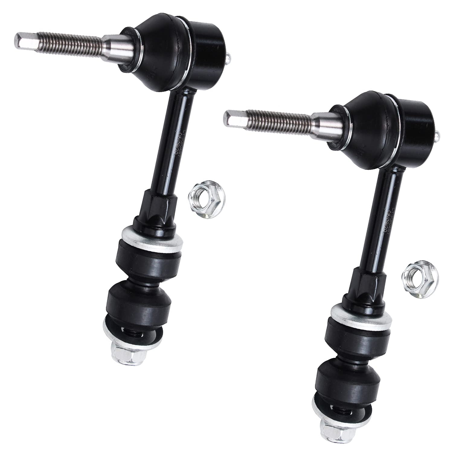 Detroit Axle - Front 2pc Sway Bars for 4WD 03-05 Dodge Ram 2500 3500, 2 Stabilizer Sway Bar Links 2003 2004 2005 Replacement