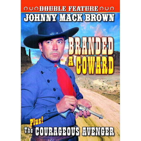 Branded a Coward / The Courageous Avenger (DVD), Alpha Video, Western
