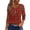 Green, variant on Women's Christmas Snowflake Tree Print V-Neck Decorative Button 3/4 Sleeve T-Shirt with Merry Christmas, Ladies Holiday Season Top for Casual Fashion Wear,White XL