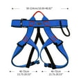 thumbnail image 3 of Half Body Harness Strap Climbing Harness Rock Waist Support Outdoor Rock Belt Climbing Safety Belt Rock Climbing Harness, 3 of 17