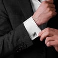 thumbnail image 7 of Jiibva 6Pairs/Set Cufflinks Set Fashion Shirt Cufflink Classic Business Shirt Cuff Links Elegant Tuxedo Cufflinks for Wedding Business, 7 of 7