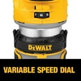 thumbnail image 4 of DEWALT 20V Max XR Cordless Router, Brushless, Tool Only DCW600B, 4 of 6