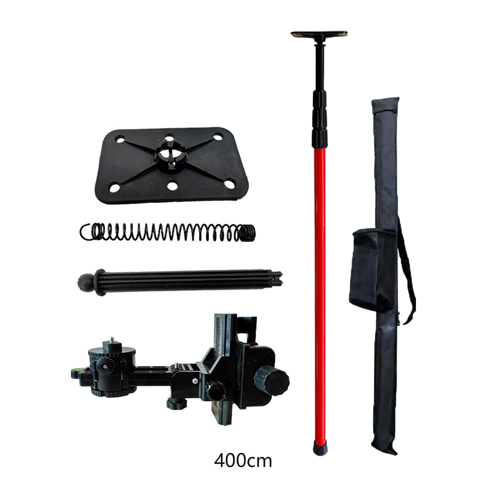 Colaxi Lasers Level Telescopic Pole Level Wall Mount Bracket Universal Multifunctional Level Lifting Bracket for Indoor Home 4M