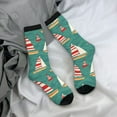 thumbnail image 5 of KLL Yachts And Buoys Print Cool Socks Men's Women's Crew Socks Funny Crazy Novelty Stockings, 5 of 6