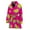 568, variant on Purple Girly Unicorn Pattern Women Bathrobe One Size Univeral Fits Fashion Lightweight Plush Fleece Long Robe For Women