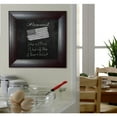 thumbnail image 2 of Rayne Mirrors American Made Blackboard/Chalkboard, 23.75" x 47.75", Espresso Leather Finish, 2 of 5