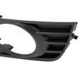 thumbnail image 6 of Car Front Bumper Left Side Fog Light Grille Lamp Cover 8E0807681 Black for Audi A4 B6 2001-2005, 6 of 7