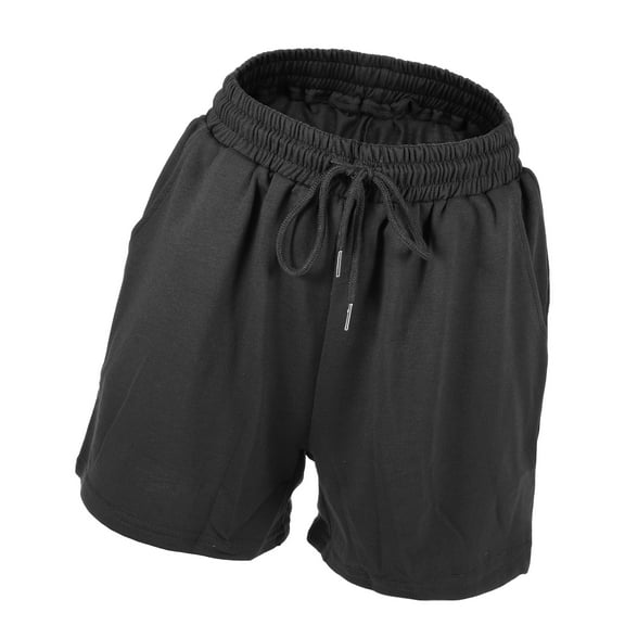 Vocoste 1 Pc Women's Flowy Running Shorts Casual High Waisted Workout Shorts Black Size S
