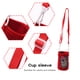 thumbnail image 4 of Cuadros Decorativos Cubierta protectora de botella aislada redonda Bolsa de transporte de taza con correa de mensajero portátil Ndcxsfigh Nuevos Originales, 4 of 5