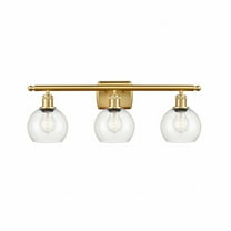 Innovations Lighting - Athens - 3 Light Bath Vanity In Industrial Style-9.38