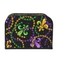 thumbnail image 2 of Lsque Mardi Gras6 Print 4 Slice Toaster Cover , Kitchen Appliance Dustproof Protector , Toaster Protector Dustproof Kitchen Appliance Cover, 2 of 7