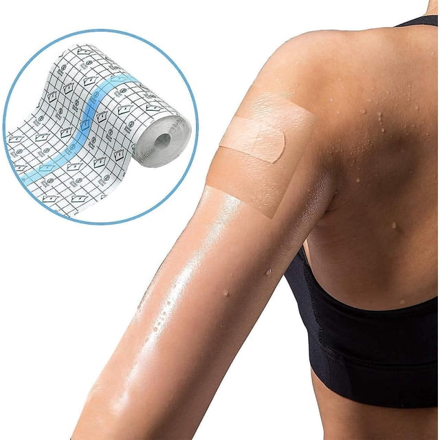 Tattoo Aftercare Waterproof Adhesive Bandage 2 M X 15 Cm, Skin Healing Protective Bandages Transparent Stretch Wound Dressing Protection Film