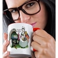 thumbnail image 2 of 3dRose, Vintage Thanksgiving Turkey and Girl, 11oz Two-Tone Red Mug, 2 of 7