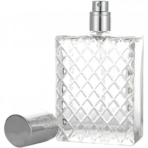 ACDANC 100 Ml Clear Glass Refillable Travel Spray Bottles