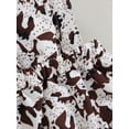 thumbnail image 6 of Coduop Baby Girls Casual Sleeveless Rompers,Floral/Zebra Geometric Newborn Bodysuit Playsuits, 6 of 8