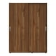 thumbnail image 5 of Ropero Closet Armario Puertas Corredizas Berlín 150cm Color Gales Wengue marron claro, 5 of 10