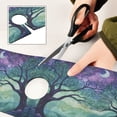 thumbnail image 6 of Yayeee Faucet Mat for Kitchen Sink 14.7" Diatomite Long Splash Guard Pad, Moonlight Forest, 2 Pack, 6 of 7