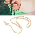 thumbnail image 4 of Rosario De Madera, Natural, 10 Piezas, Regalos Religiosos, Rosarios Católicos De Madera Para Hombres Y Mujeres ANGGREK Arte y Manualidades, 4 of 8
