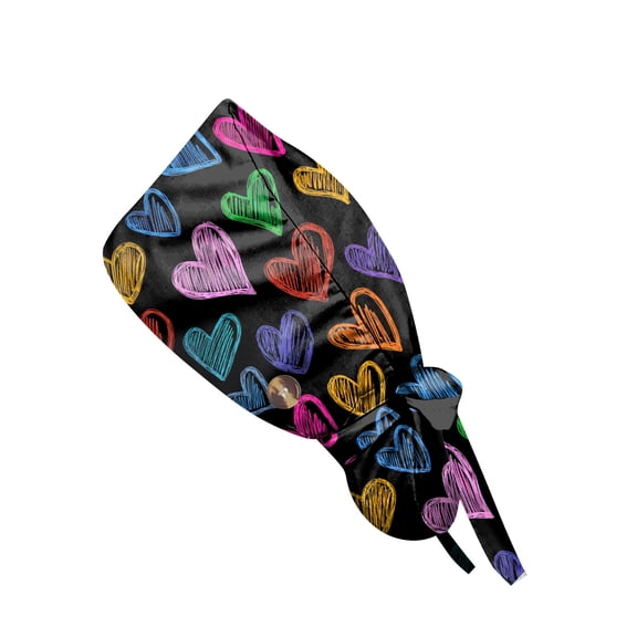 2025 Scrub Caps Women Scrub Caps Women Satin Lined Caps Earthy Yellow Free