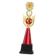 thumbnail image 2 of Trophée Coupe Trophées d'Exécution Fine Prix pour Concours de Discours Rouge 48,5 Cm, 2 of 9