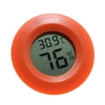 thumbnail image 1 of Inteprter Termómetro Probador electrónico Higrómetro digital Operado por de temperatura exterior Oficina Vida Termómetros Naranja, 1 of 6