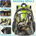 thumbnail image 5 of Herdesigns Cute Funny Sloth Laptop Backpack for Women Men, 18.3 Inch Large Computer Backpacks Fashion Teacher Nurse Bag Casual Daypack for Work Travel, 5 of 8