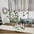 thumbnail image 5 of Artificial Plant, 3pcs 43.3 Inch Faux Greenery Stems Fake Tree Branches Ficus Twig Leaves for Vase Filler Shop Garden Office Home Decoration, 5 of 5