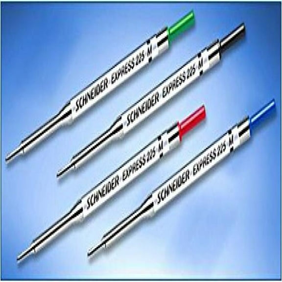 Schneider® Express 225 Black Medium Ballpoint Refills-2/pk