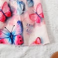 thumbnail image 6 of Fshinging Colorful Butterfly Print Flower Dresses For Toddler Girls Summer Sleeveless Strap Dress Size 2-3 Years, 6 of 6