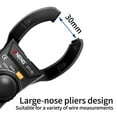 thumbnail image 3 of Handheld Digital Clamp Meter Multimeter Current and age , , Continuity, Black, 3 of 9