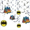 Batman 'Heroes and Villains' Hanging Swirl Decorations (12pc)