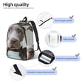 thumbnail image 4 of Yiaed Adorable Puppy Portrait Print Backpack, Premium Laptop Backpack, Travel Backpack for Women, Lightweight Backpacks, Comfortable Back Pack-Small, 4 of 7