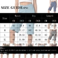 thumbnail image 2 of ADSSDQ Women's Bermuda Long Shorts High Waisted Knee Length Shorts Summer Athletic Running Shorts with Pockets Sky Blue XL, 2 of 7
