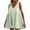 Mint Green A, variant on Ashirexll Sundresses for Women, Women's Casual Dresses, Casual Loose V-Neck Sleeveless Printed Short Dress