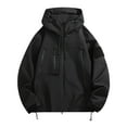 thumbnail image 1 of LOVZFMLL Vestes pour Femmes Sports Veste Rigide Extérieure Coupe-Vent Chaude Amovible Veste de Montagne Fine, 1 of 2