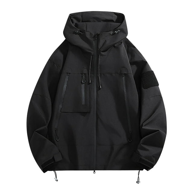 LOVZFMLL Vestes pour Femmes Sports Veste Rigide Extérieure Coupe-Vent Chaude Amovible Veste de Montagne Fine
