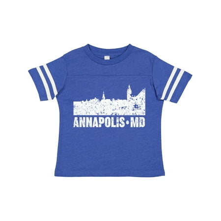 

Inktastic Annapolis Skyline Grunge Gift Toddler Boy or Toddler Girl T-Shirt