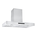 thumbnail image 2 of Ancona Moderna 36" Wall Mount Rectangular Range Hood with Night Light Feature in Stainless Steel, 2 of 10