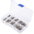 thumbnail image 3 of 200Pcs M3 Stainless Steel Flat Screws Kits High Strength Self-Tapping Assortment Set For Wood Furniture, 3 of 3