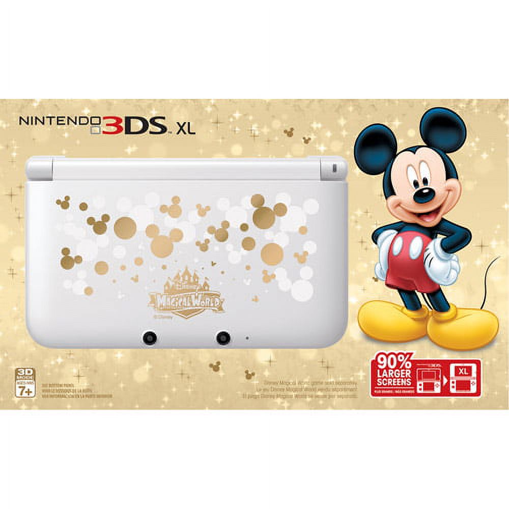 Nintendo 3DS XL - Disney Magical World Mickey Edition - handheld game console - image 2 of 3