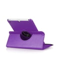 thumbnail image 6 of iPad Mini Rotating Case (Purple) 360 Degree Stand Smart Cover Flip Protective PU Leather For iPad Mini 3, iPad Mini 2 & 1,  Multi Viewing Angles, Auto Sleep & Wake Feature & Stylus Holder, 6 of 8