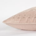 thumbnail image 4 of Rizzy Home 20" x 20" Poly Filled Pillow with Cotton Velvet Cover-Blush, 4 of 5